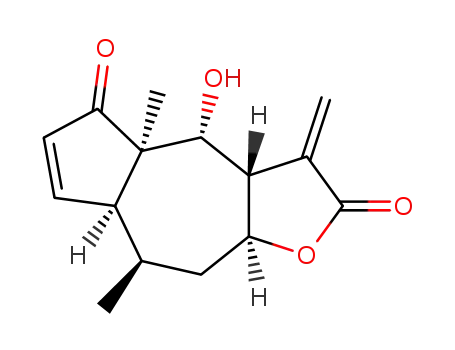 Molecular Structure of 6754-13-8 (HELENALIN)