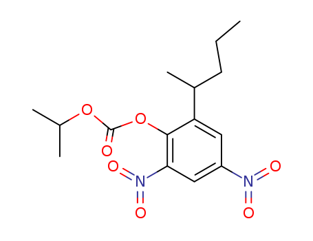 5386-57-2,Dinopenton,Carbonicacid, isopropyl 2-(1-methylbutyl)-4,6-dinitrophenyl ester (7CI,8CI); Dinopenton