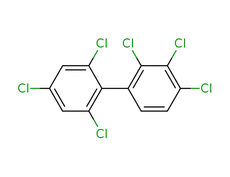 Molecular Structure of 59291-64-4 (2,2',3,4,4',6'-HEXACHLOROBIPHENYL)