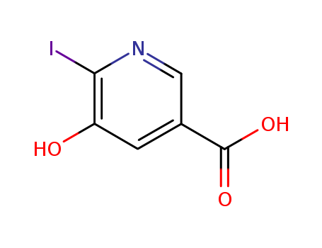 5-Hydroxy-6-iodo-3-pyridinecarboxylic acid