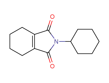 Molecular Structure of 59648-03-2 (2-cyclohexyl-4,5,6,7-tetrahydro-1H-isoindole-1,3(2H)-dione)