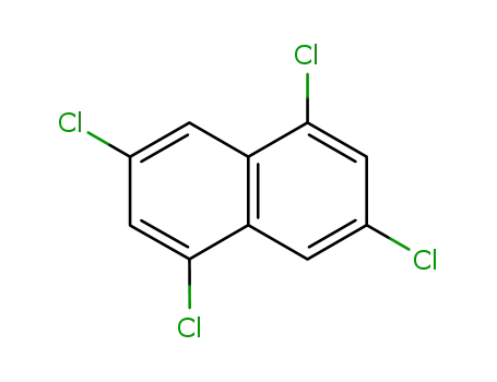 Molecular Structure of 53555-64-9 (1,3,5,7-TETRACHLORONAPHTHALENE)