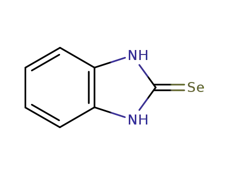 Molecular Structure of 59403-74-6 (2H-Benzimidazole-2-selone,1,3-dihydro-(9CI))