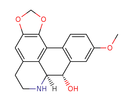 5H-Benzo[g]-1,3-benzodioxolo[6,5,4-de]quinolin-8-ol,6,7,7a,8-tetrahydro-10-methoxy-, (7aS,8R)- (9CI)