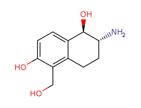 5-hydroxymethyl-6-hydroxy-2-isopropylamino-1,2,3,4-tetrahydronaphthalene-1-ol