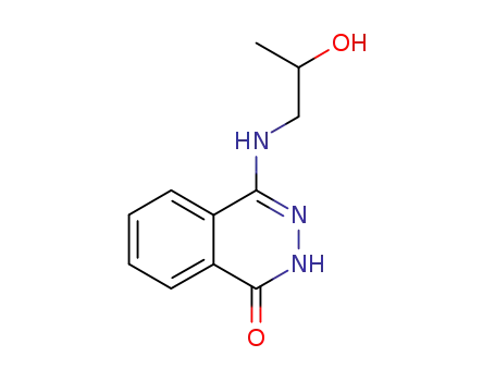 Molecular Structure of 59940-30-6 (4-[(2-hydroxypropyl)amino]phthalazin-1(2H)-one)