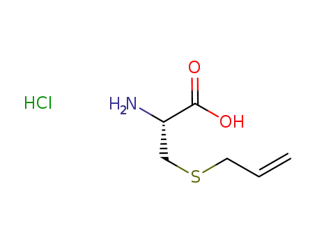 Molecular Structure of 60114-85-4 (S-Allyl-L-cysteine hydrochloride)