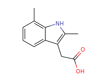 1H-Indole-3-aceticacid, 2,7-dimethyl-