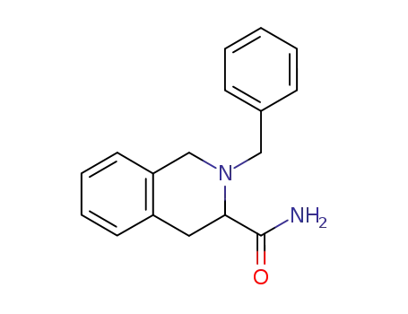 Molecular Structure of 54329-49-6 (2-BENZYL-1,2,3,4-TETRAHYDRO-ISOQUINOLINE-3-CARBOXYLIC ACID AMIDE)