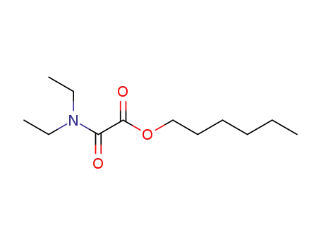 Molecular Structure of 60254-65-1 (hexyl diethylcarbamoylformate)