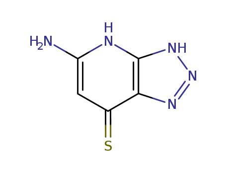 7H-1,2,3-Triazolo[4,5-b]pyridine-7-thione,5-amino-3,4-dihydro- cas  60282-66-8