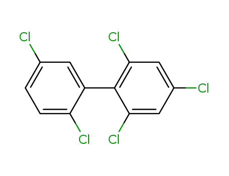 Molecular Structure of 60145-21-3 (2,2',4,5',6-PENTACHLOROBIPHENYL)