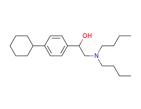 Benzenemethanol,4-cyclohexyl-a-[(dibutylamino)methyl]- cas  5412-97-5
