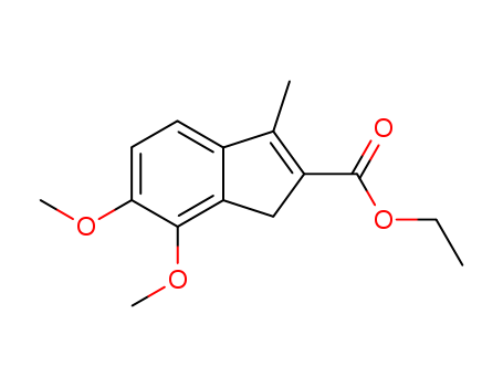 1H-Indene-2-carboxylicacid, 6,7-dimethoxy-3-methyl-, ethyl ester