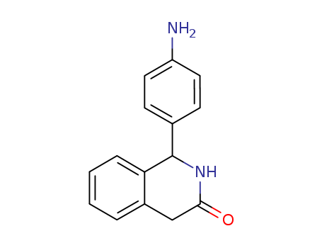 3(2H)-Isoquinolinone, 1-(4-aminophenyl)-1,4-dihydro- cas  54087-54-6