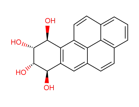 Molecular Structure of 61490-68-4 (7,8,9,10-TETRAHYDROXY-7,8,9,10-TETRAHYDROBENZO(A)PYRENE)