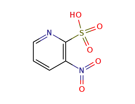 Molecular Structure of 54247-50-6 (3-NITROPYRIDINE-2-SULFONIC ACID)