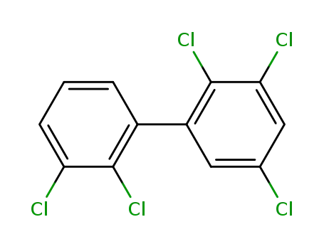 Molecular Structure of 60145-20-2 (2,2',3,3',5-PENTACHLOROBIPHENYL)