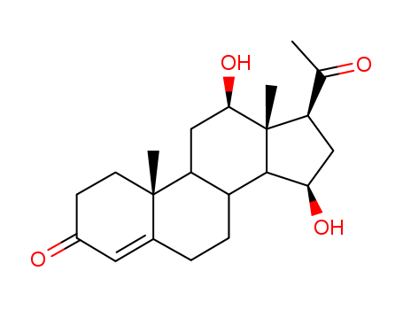 Pregn-4-ene-3,20-dione,12,15-dihydroxy-, (12b,15a)- (9CI) cas  599-14-4
