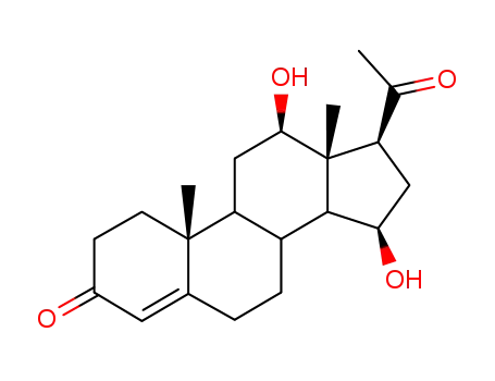 (12beta,15alpha)-12,15-Dihydroxypregn-4-ene-3,20-dione