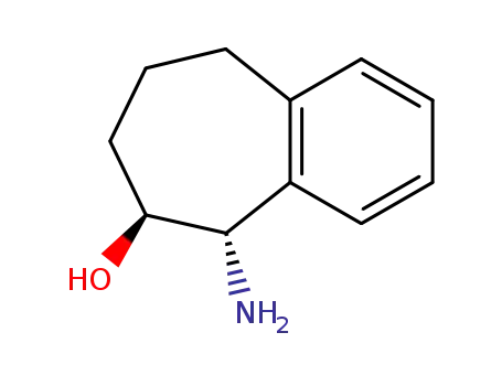 Molecular Structure of 89140-85-2 (5-AMINO-6,7,8,9-TETRAHYDRO-5H-BENZO[7]ANNULEN-6-OL)