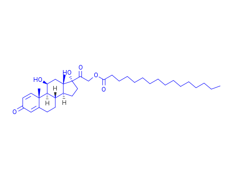 54267-10-6,11beta,17,21-trihydroxypregna-1,4-diene-3,20-dione 21-palmitate,Pregna-1,4-diene-3,20-dione,11b,17,21-trihydroxy-, 21-palmitate(6CI,7CI); Prednisolone palmitate