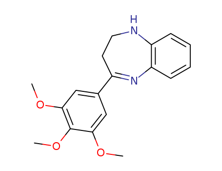 4-(3,4,5-Trimethoxy-phenyl)-2,3-dihydro-1H-benzo[b][1,4] diazepine