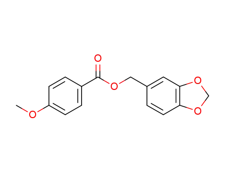 1,3-Benzodioxol-5-ylmethyl 4-methoxybenzoate