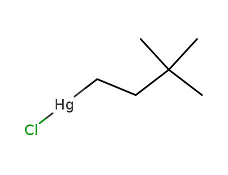 Molecular Structure of 15672-98-7 (chloro(3,3-dimethylbutyl)mercury)