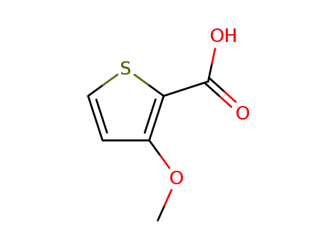 Molecular Structure of 60166-83-8 (3-Methoxythiophene-2-carboxylic acid)