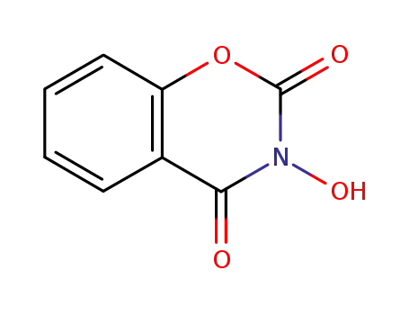Molecular Structure of 5426-08-4 (3-hydroxy-2H-1,3-benzoxazine-2,4(3H)-dione)