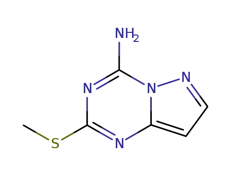 2-(methylsulfanyl)pyrazolo[1,5-a][1,3,5]triazin-4-amine
