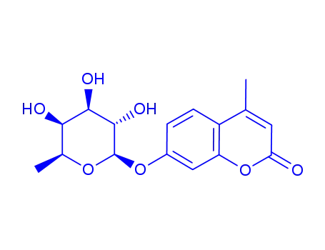7-((6-Deoxy-beta-D-galactopyranosyl)oxy)-4-methyl-2H-1-benzopyran-2-one