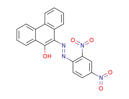 Molecular Structure of 54261-71-1 (10-(2',4'-DINITROPHENYLAZO)-9-PHENANTHROL)