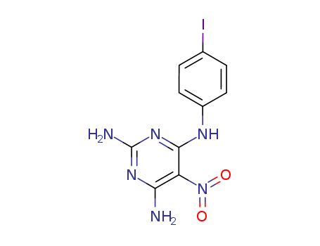 2,4,6-Pyrimidinetriamine,N4-(4-iodophenyl)-5-nitro- cas  6036-52-8