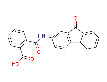 Molecular Structure of 5411-64-3 (2-[(9-Oxo-9H-fluoren-2-yl)carbaMoyl]benzoic Acid)