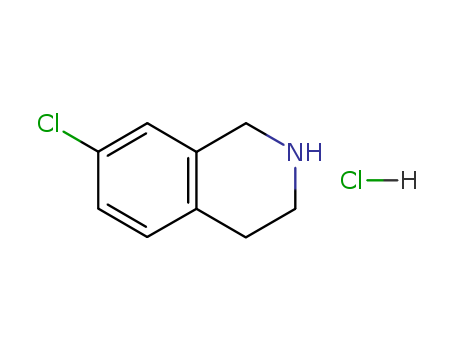 Isoquinoline,7-chloro-1,2,3,4-tetrahydro-, hydrochloride (1:1)
