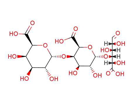 (2S,3R,4S,5R,6S)-6-[(2S,3R,4R,5R,6S)-2-Carboxy-6-[(2S,3R,4R,5R)-2-carboxy-4,5,6-trihydroxyoxan-3-yl]oxy-4,5-dihydroxyoxan-3-yl]oxy-3,4,5-trihydroxyoxane-2-carboxylic acid