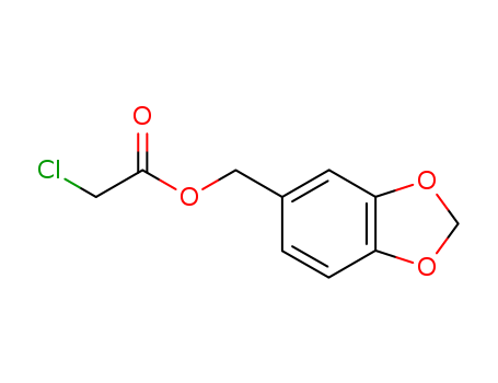Acetic acid, 2-chloro-,1,3-benzodioxol-5-ylmethyl ester cas  5457-71-6