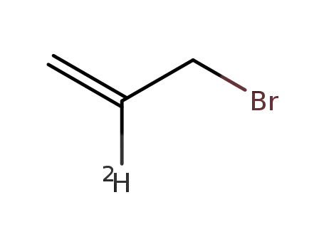 Molecular Structure of 60468-26-0 (ALLYL-2-D1 BROMIDE)