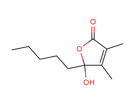 2(5H)-Furanone, 5-hydroxy-3,4-dimethyl-5-pentyl-