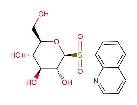 Quinoline,8-(b-D-glucopyranosylsulfonyl)- (7CI,8CI)