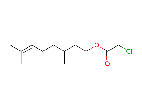 Acetic acid, 2-chloro-,3,7-dimethyl-6-octen-1-yl ester cas  5471-50-1