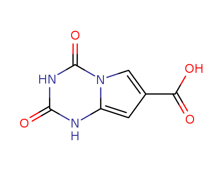 1,2,3,4-Tetrahydro-2,4-dioxopyrrolo[1,2-a]-1,3,5-triazine-7-carboxylic acid