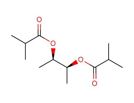 Molecular Structure of 5451-74-1 (butane-2,3-diyl bis(2-methylpropanoate))