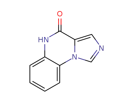 Molecular Structure of 179042-26-3 (Imidazo[1,5-a]quinoxalin-4(5H)-one (9CI))