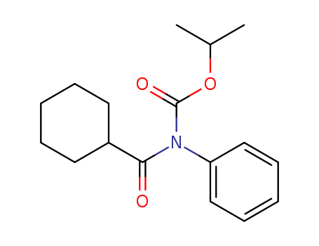 Carbanilic acid, N-(cyclohexylcarbonyl)-,isopropyl ester (7CI,8CI)