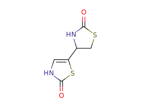 Molecular Structure of 90109-73-2 (4,5-dihydro-3<i>H</i>,3'<i>H</i>-[4,5']bithiazolyl-2,2'-dione)