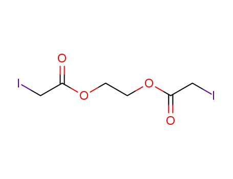 Molecular Structure of 5451-51-4 (ETHYLENEBIS(IODOACETATE))