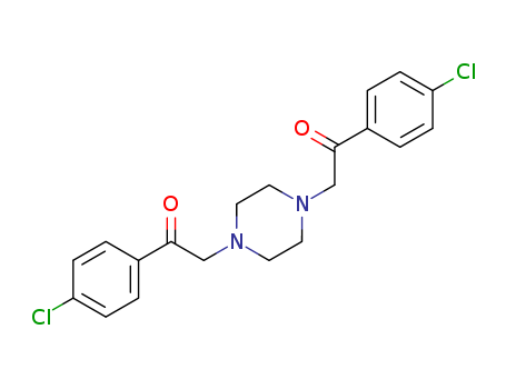 Ethanone,2,2'-(1,4-piperazinediyl)bis[1-(4-chlorophenyl)- cas  5447-51-8